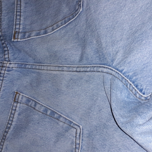 BDG Slim Straight 27 Distressed Knee Raw Hem Button Fly Hi Rise Jeans - Picture 17 of 17